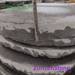 Andesite fragments
