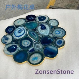 Outdoor plum blossom table