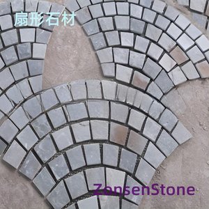 Fan-shaped stone