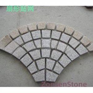 Fan-shaped mesh