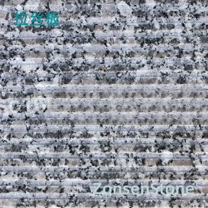Brushed steel plate