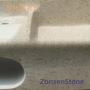 Integrated laundry sink