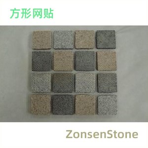 Square mesh sticker