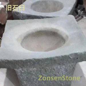 old stone mortar