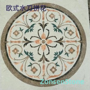 European-style waterjet mosaic