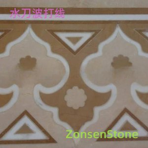 Water jet wave bonding
