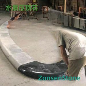 Water feature capping stone
