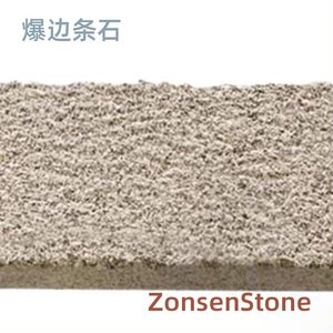 Edge-bursting stone