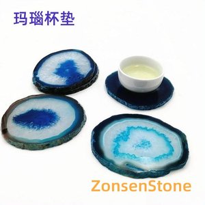 Agate coasters
