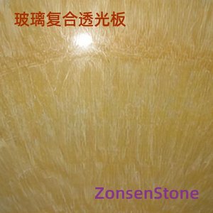 Glass composite light-transmitting panel