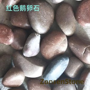Red pebbles