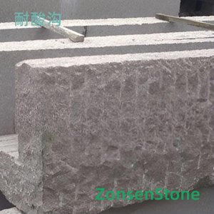 Acid-resistant trench