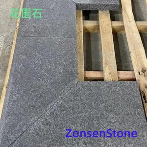 Flower surrounding stone