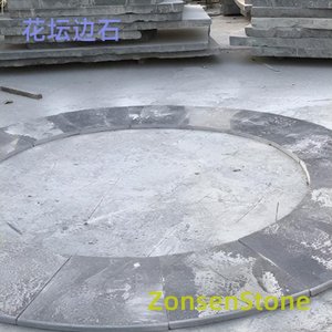 Flower bed edging stone