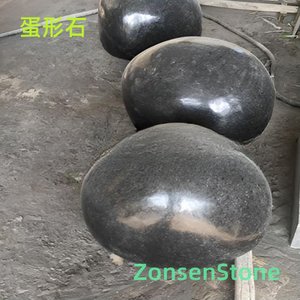 Egg-shaped stone