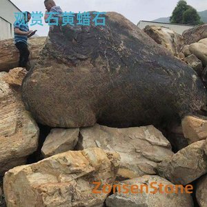 Ornamental Yellow Wax Stone