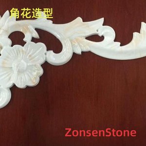Corner flower design