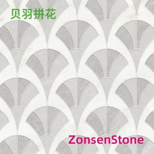 Shell Feather Mosaic