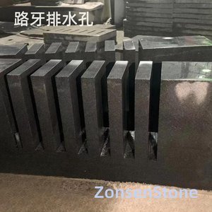 curb drainage holes