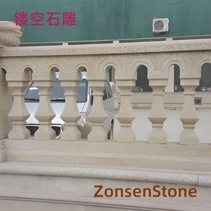 Openwork stone carving