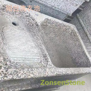 Balcony laundry sink