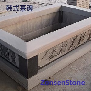 Korean-style tombstone