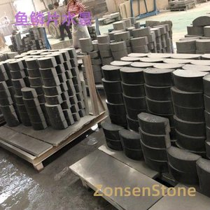 Fish scale water feature