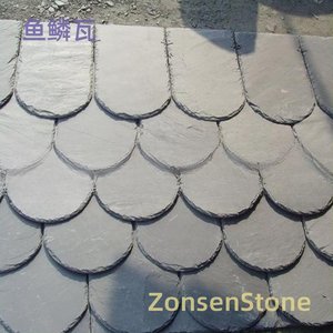 Fish scale tiles