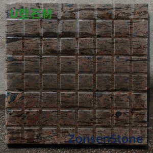 U-shaped stone