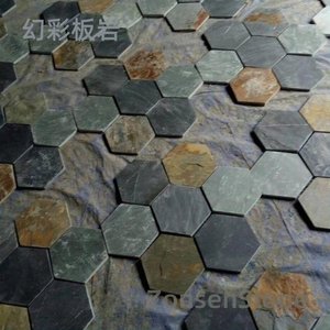 iridescent slate