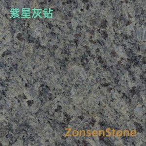 Purple Star Gray Diamond