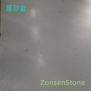 Black sandstone