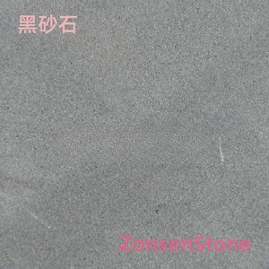 Black sandstone