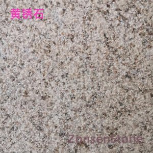 yellow rust stone