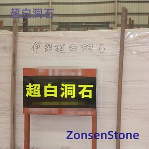 Super white travertine